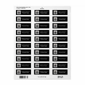 Étiquette Sur La Colline Gâteau D'Anniversaire (Feuille entière)