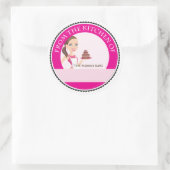 Étiquette sur mesure pour la cuisson des pâtisseri (Sac)