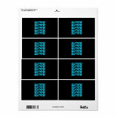 Étiquette Surf (Feuille entière)