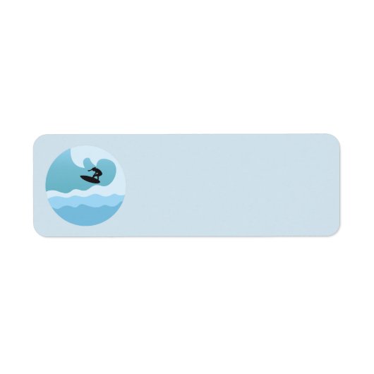 ÉTIQUETTE SURF (Devant)