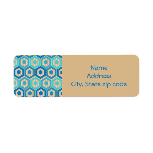 Étiquette Surf et sable (Devant)