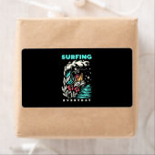 Étiquette Surf tous les jours (En situation)