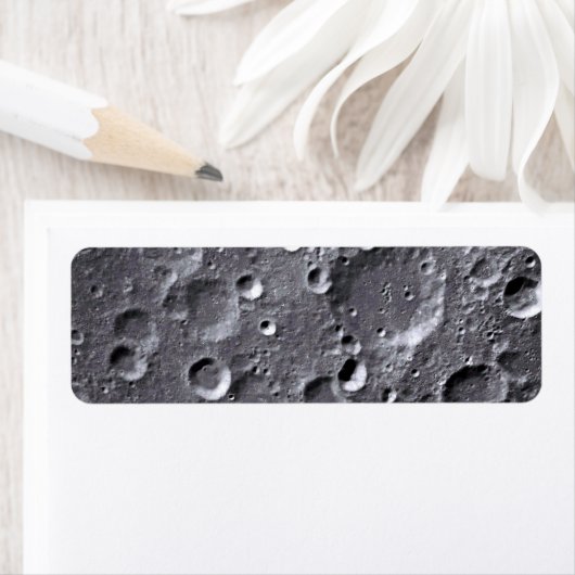 Étiquette Surface de la lune (En situation)