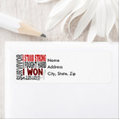 Étiquette Survivant 4 Cancer du poumon (En situation)