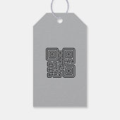 Étiquette Suspendue de Prix de Produit de Typograp (Dos)