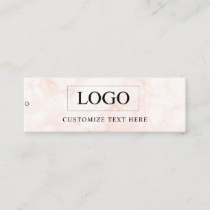 Étiquette Suspendue de Vêtement de Logo d'Entrepri