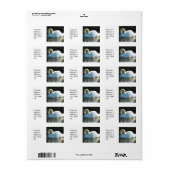 Étiquette Swan (Feuille entière)