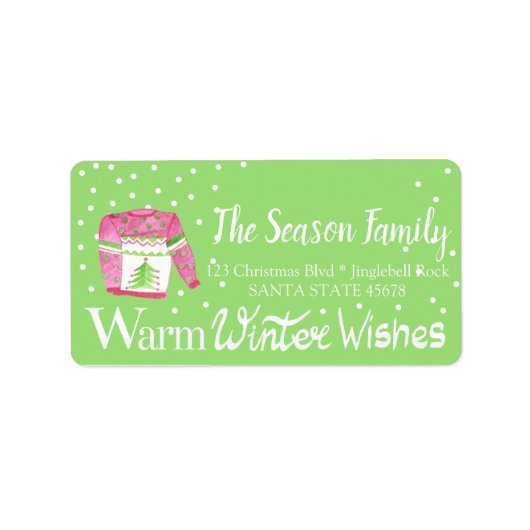 Étiquette Sweater de Wishes (Devant)