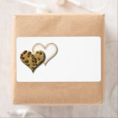 Étiquette Sweet Cookie Love (En situation)