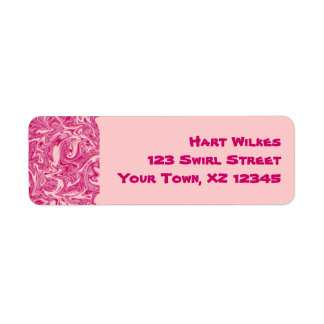 Étiquette Swirl