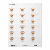 Étiquette Swish (Feuille entière)