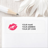 ÉTIQUETTE SYMBOLE LÈVRES LESBIENNES (En situation)