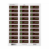 Étiquette SYMBOLE Pop (Feuille entière)