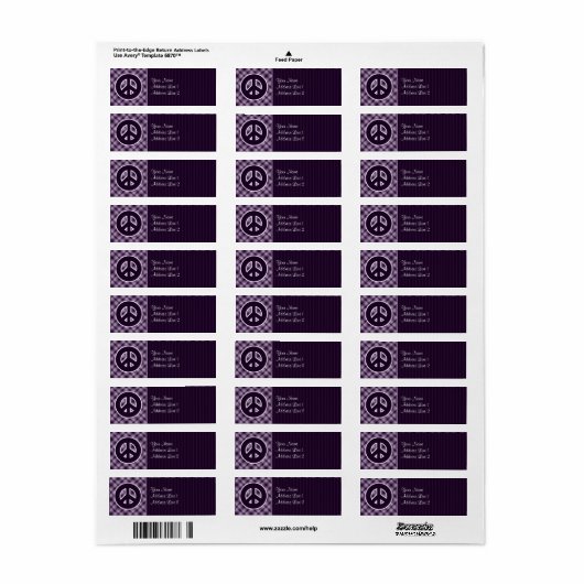 ÉTIQUETTE SYMBOLE POPULAIRE (Feuille entière)