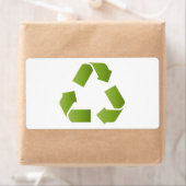 ÉTIQUETTE SYMBOLE RECYCLE (En situation)