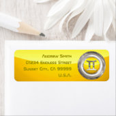 Étiquette SYMBOLE Zodiaque Gemini (En situation)