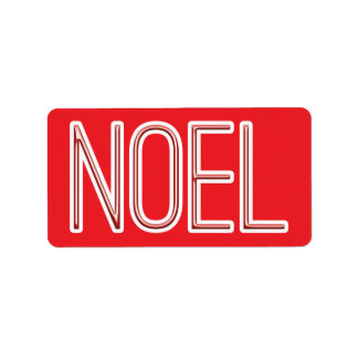 Étiquette T-shirt de Noël de Style Tube