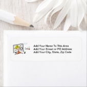 Étiquette T-shirts et cadeaux de gardienne de but de footbal (En situation)