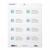 Étiquette T-shirts et cadeaux de la Fier Tante Bébé (Feuille entière)