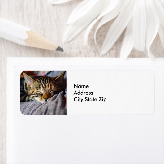 Étiquette Tabat Couché (En situation)