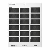 Étiquette Tableau de bord Arrière - plan Gris Noir Chalk Boa (Feuille entière)