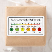 Étiquette Tableau de l'outil d'évaluation de la douleur Médi (En situation)
