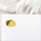 Étiquette taco super farci (En situation)