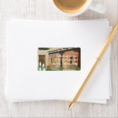 Étiquette Taos Patio ~ Paysage (En situation)