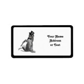 Étiquette Tap Dancing Kitts (Devant)