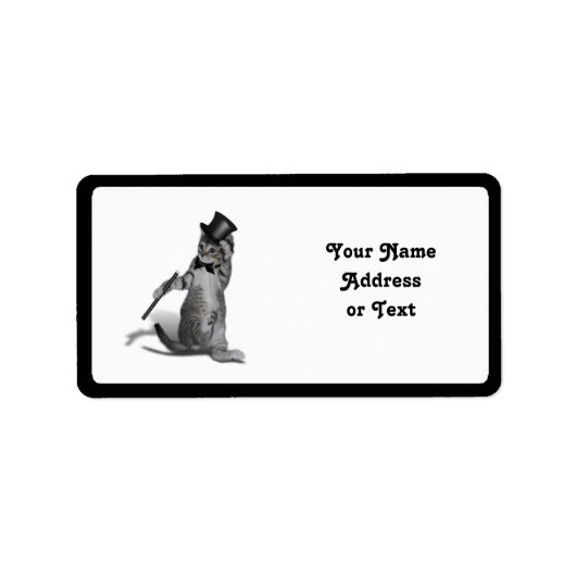 Étiquette Tap Dancing Kitts (Devant)