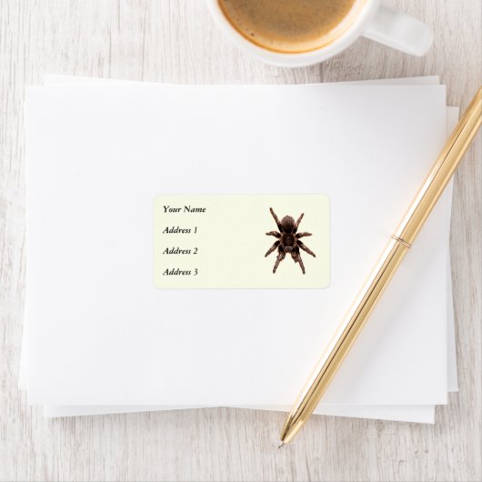 Étiquette Tarantula (En situation)