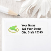 Étiquette Tarte à citron vert à clé mignonne (En situation)