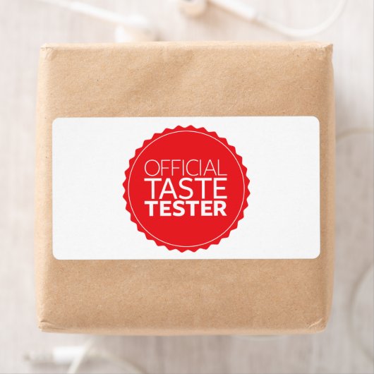 Étiquette Taste officiel (En situation)