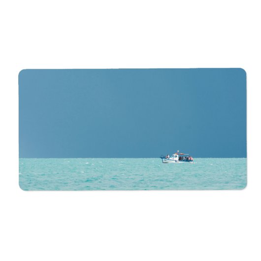 Étiquette Taxi maritime (Devant)