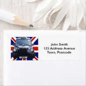 Étiquette Taxi noir de Londres (En situation)