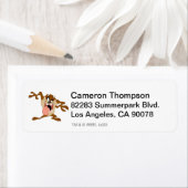 Étiquette TAZ | Sticking his Tongue Out (En situation)