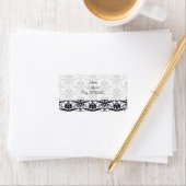 Étiquette -TBA- Elegant Damask (En situation)