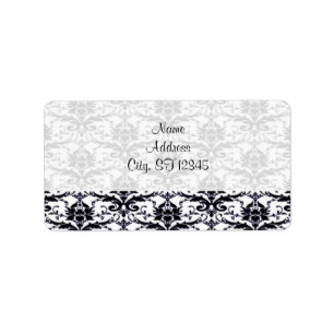 Étiquette -TBA- Elegant Damask