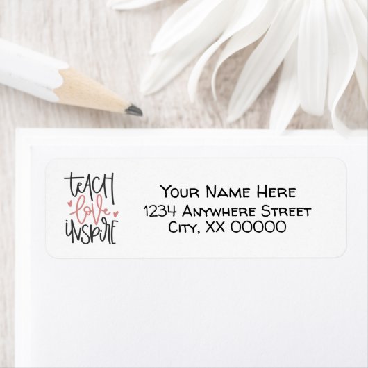 Étiquette Teach Love Inspire (En situation)