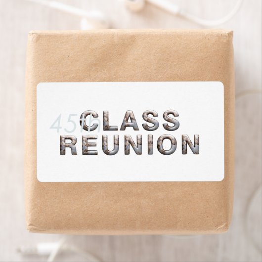 Étiquette TEE 45e Réunion de classe (En situation)