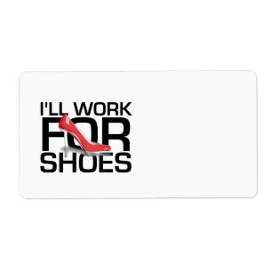 Étiquette TEE Work for Shoes