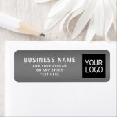 Étiquette Télécharger le logo ou le code QR | Tout dégradé d (En situation)