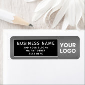 Étiquette Télécharger le logo ou le code QR | Tout dégradé d (En situation)