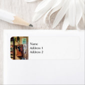 Étiquette Téléphone à l'ancienne (En situation)