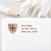 Étiquette Templar Cross (En situation)