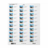 Étiquette Temple de l'Imaginaire (Feuille entière)