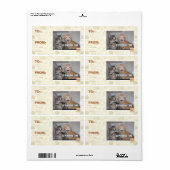 Étiquette Temps de pikture (Feuille entière)