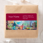 Étiquette TEMPTATION Chevalier foncé et le trésor du diable, (En situation)