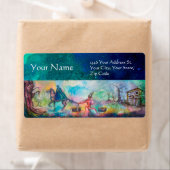 Étiquette TEMPTATION Chevalier foncé et le trésor du diable, (En situation)