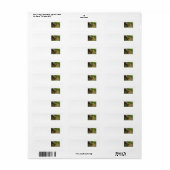 Étiquette Tendre Mère Moose (Feuille entière)